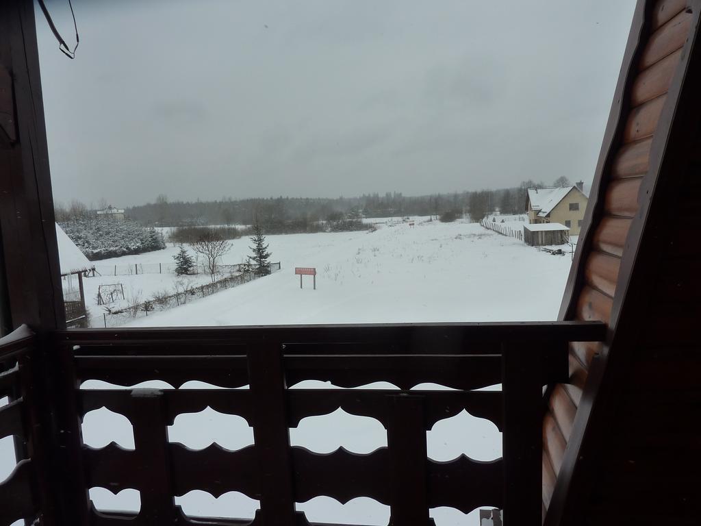 Pokoje Goscinne ”Zubr” Białowieża Esterno foto