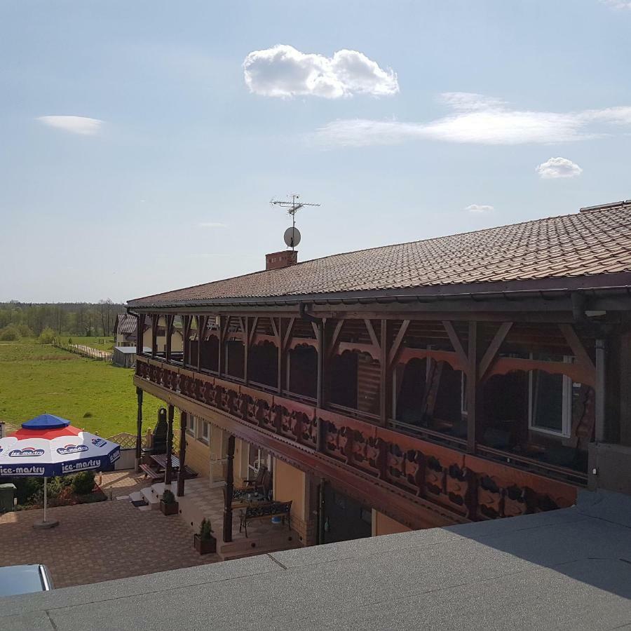 Pokoje Goscinne ”Zubr” Białowieża Esterno foto