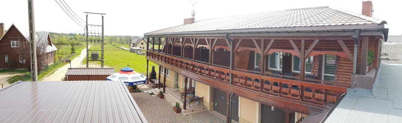 Pokoje Goscinne ”Zubr” Białowieża Esterno foto